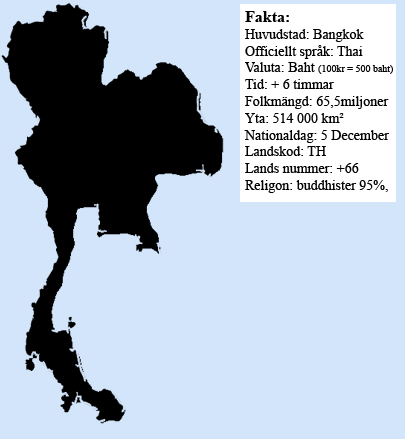 Thailand-Karta